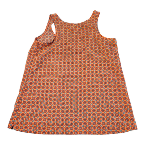 Old Navy Medium Orange Sleeveless Shirt - Picture 5 of 7